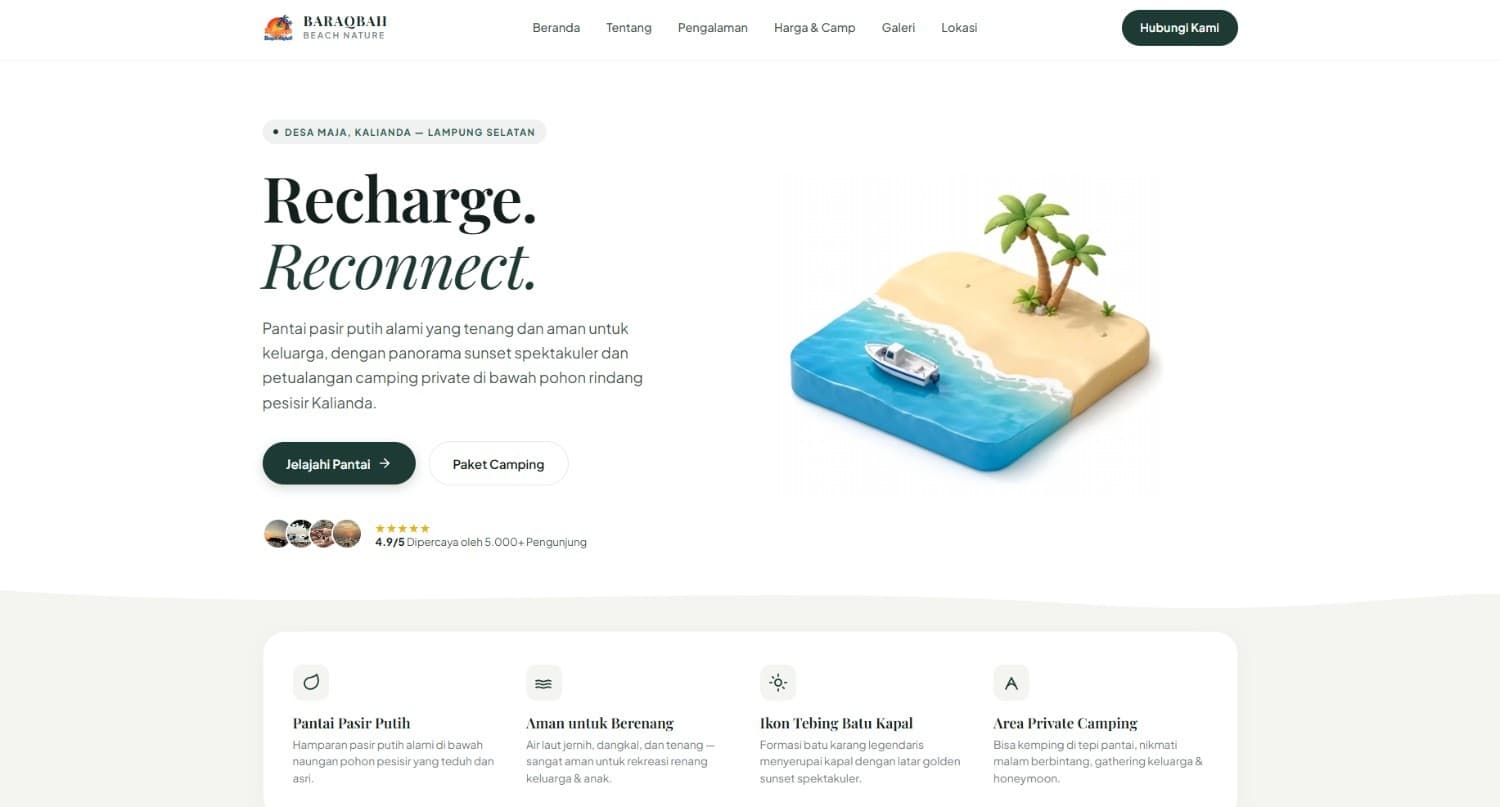 Baraqbah Beach Nature - Official Tourism Website